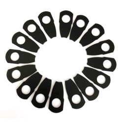 Peilis aeratoriams STIGA SVP40B, PILOTE S400E, S400B, komplekte 16vnt., 54mm/5,4cm, 118801546/0, 73852